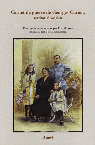 Carnet de guerre de Georges Curien, territorial vosgien