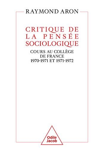Critique de la pensée sociologique: Cours au Collège de France (1970-1971 et 1971-1972)