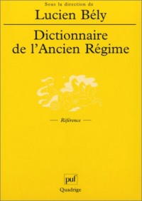 Dictionnaire de l'Ancien régime