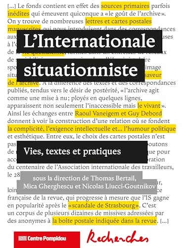 Collection Recherches n° 4 - Raoul Vaneigem et Situationnistes