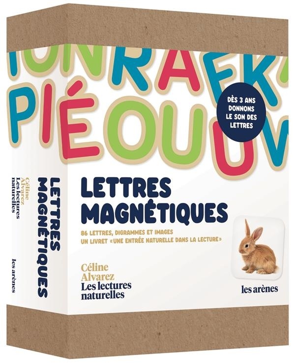 Coffret Lettres magnétiques Céline Alvarez Les Lectures naturelles