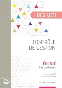 Contrôle de gestion - Énoncé: UE 11 du DCG