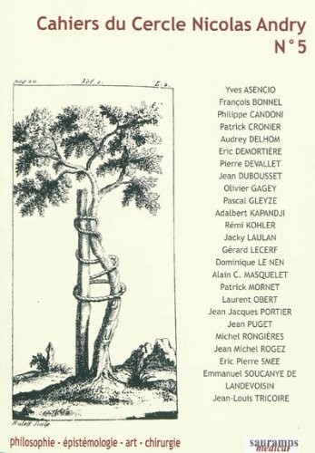 Cahiers du Cercle Nicolas Andry, N° 5 :