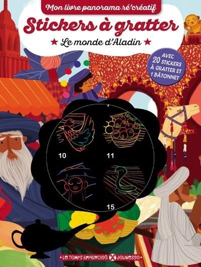 Stickers a Gratter - le Monde d'Aladin