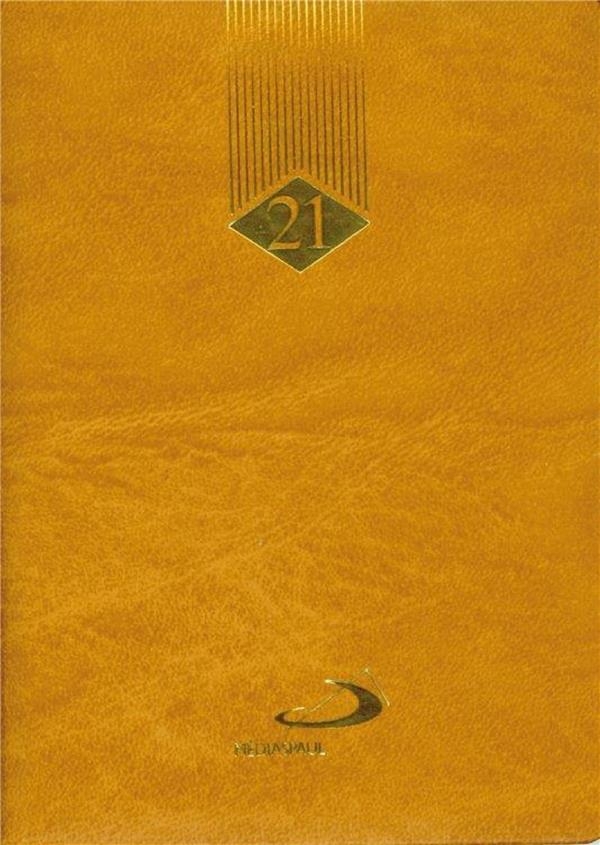 Agenda Mediaspaul 2021 Couleur Marron Clair