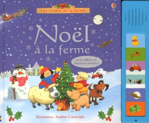 NOEL A LA FERME DES POMMIERS - LIVRE SONORE AVEC R