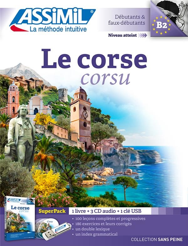 Superpack Usb Corse (livre+4 CD audio+1clé USB)