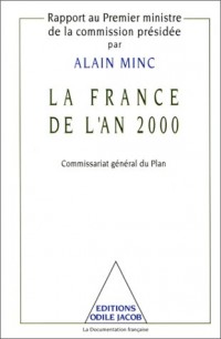 La France de l'an 2000. Commissariat général du plan