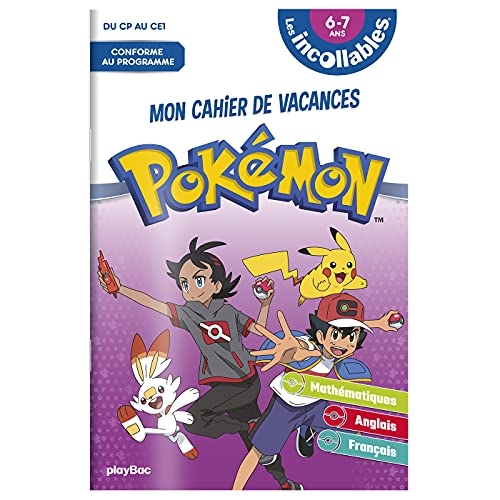 POKEMON - Cahier de vacances 2021 - CP VERS CE1