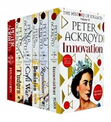 Peter Ackroyd History of England Volumes 1-6 Books Collection Set (Fondation, Tudors, Guerre civile, Révolution, Dominion, Innovation)