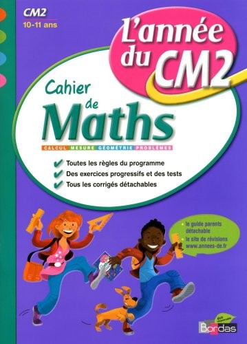 Cahier de Maths CM2