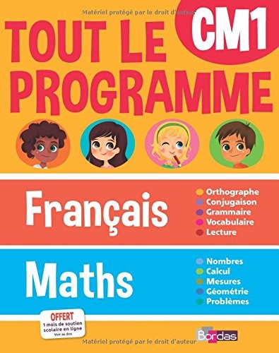 Tout le programme Français/Maths - CM1