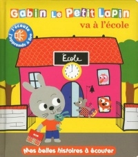 Gabin le petit lapin va à l'école