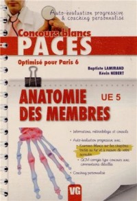 Anatomie des membres UE 5 : Optimisé pour Paris 6
