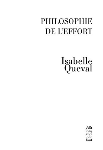 Philosophie de l'effort
