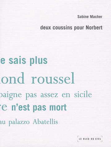 Deux coussins pour Norbert