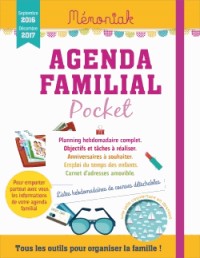 Agenda familial Mémoniak pocket 2016-2017