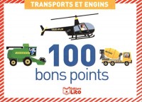 Boîtes de 100 bons points - transports et engins - Dès 5ans