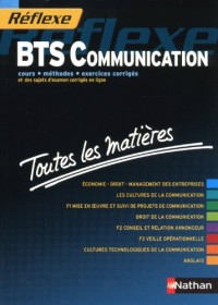 Toutes les matières - BTS Communication