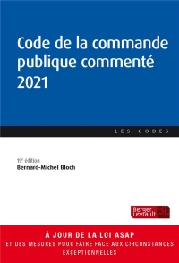 Code de la Commande Publique Commente 2021