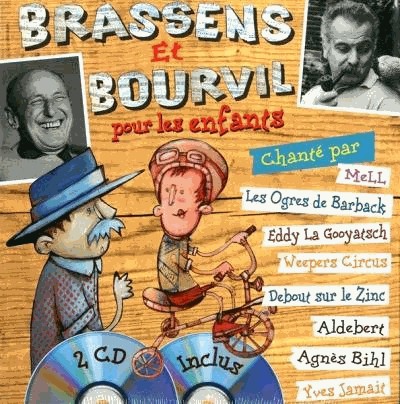 Coffret Brassens et Bourvil pour les enfants (2CD audio)