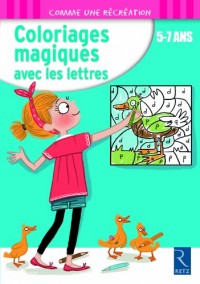 Coloriages magiques avec les lettres