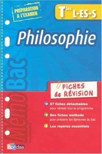 MEMOBAC REVISION PHILO TER LES