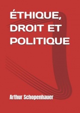 Éthique, droit et politique (Schopenhauer)