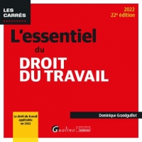 L ESSENTIEL DU DROIT DU TRAVAIL 22EME EDITION: LE NOUVEAU DROIT DU TRAVAIL APPLICABLE EN 2022