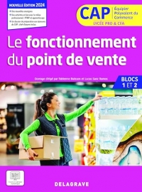 Mon métier, mes compétences Le fonctionnement du point de vente CAP EPC 1re et 2e années (2024) - Pochette élève