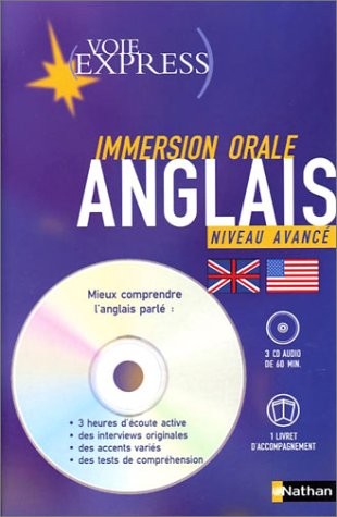 Voie express - Immersion orale : Pack Anglais avancé