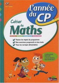 Cahier de Maths CP : L'année du CP