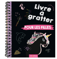 Mini Livre a Gratter - pour les Filles