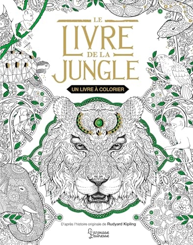 Le livre de la jungle - Un livre a colorier