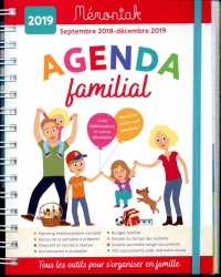 Agenda familial Mémoniak 2018-2019