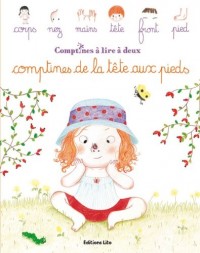 Comptines à lire à deux : Comptines de la tête aux pieds - Dès 2 ans (périmé)