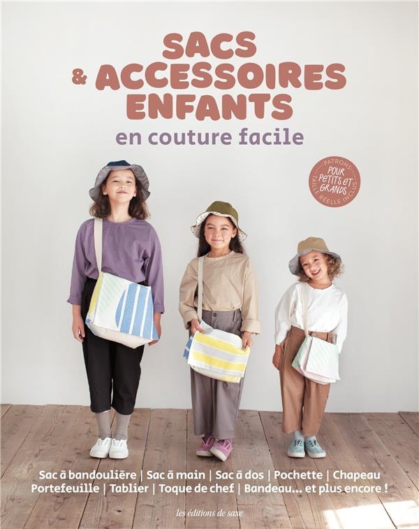 Sacs & accessoires enfants en couture facile