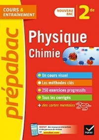 Physique-chimie 2de - Prépabac: nouveau programme de Seconde 2019-2020