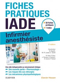 Fiches pratiques IADE: Infirmier anesthésiste