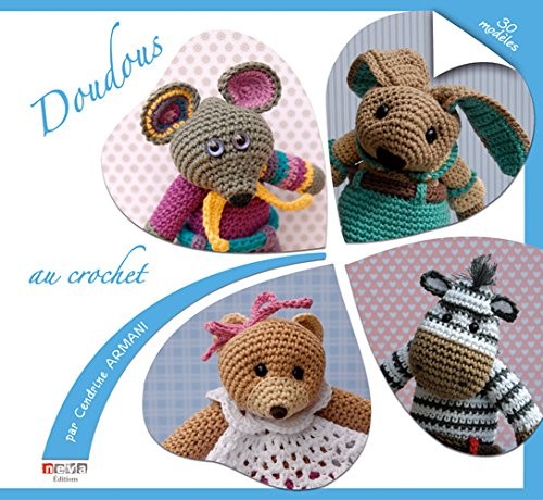 Doudous en famille au crochet: 24 modèles