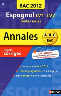 ANNALES BAC 2012 ESPAGNOL COR