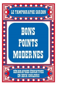 Bons points modernes : Vignettes éducatives à découper