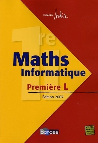 MATHS INFORMATIQUE 1RE L FICH