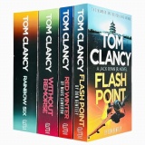 Tom Clancy Series Lot de 4 livres par Don Bentley, Marc Cameron & Tom Clancy (Flash Point, Red Winter, Without Remorse, Rainbow Six)