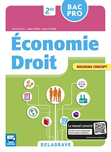 Économie Droit 2de Bac Pro (2016) - Pochette élève