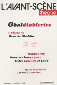 Obaldiableries ; L'avant-scene theatre n° 1050