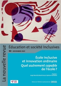 Revue NR-ESI n° 92. L’Éducation inclusive face à l'innovation ordinaire