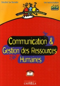 Communication et Gestion des Ressources Humaines Tle STG