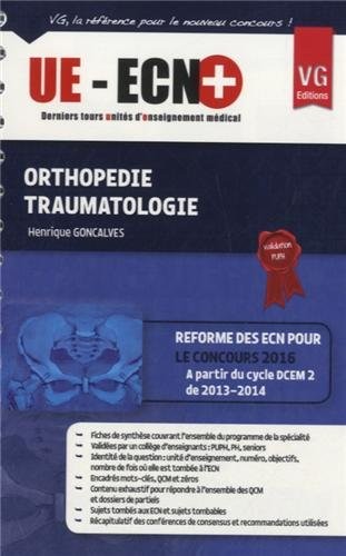 Orthopédie traumatologie