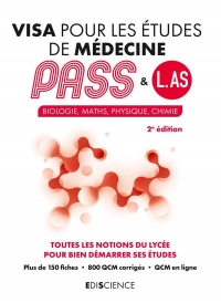 Visa pour les études de médecine PASS et L.AS - Biologie, Maths, Physique, Chimie: Biologie, Maths, Physique, Chimie